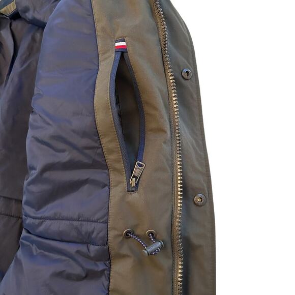 TOMMY HILFIGER Military Inspired Utility Jacket Size Large - Picture 8 of 15